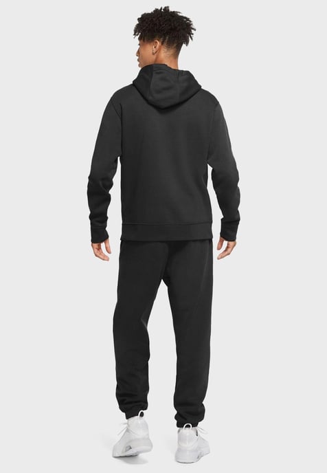 Nike Herren-Club-Trainingsanzug-Set in Schwarz - Image 2