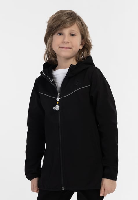 Schmuddelwedda Funktionsjacke jung schwarz - Image 3