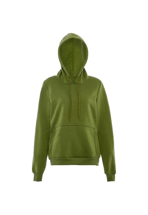 Mymo Kapuzenpullover Damen Militär - Image 1