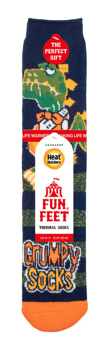 Herren Gemütliche Fleecegefütterte Freizeit-Socken | Neuartige Flauschige Thermosocken - Grumpy Socks - Image 2