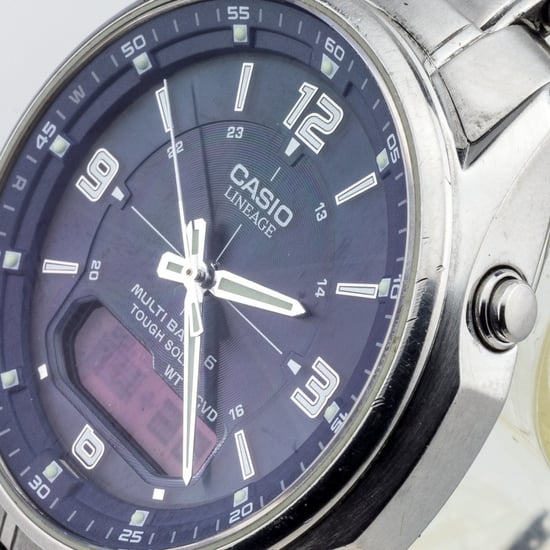 Casio Funkuhr Herren Silber LCW-M100DSE-2AER - Image 3