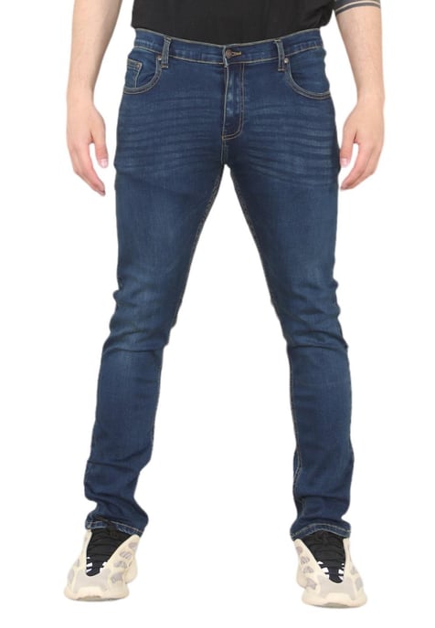 MYT Herren Skinny Fit Jeans Stretch Denim in Dunkelblau - Image 1
