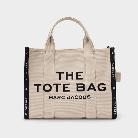 The Medium Size Tote Bag Jacquard - Marc Jacobs -  Warm Sand - Cotton