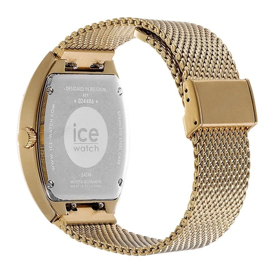 Ice Watch Ice Boliday - Dome - Metallnetz - Pink Gd Damen Goldene Uhr 024488 - Image 3