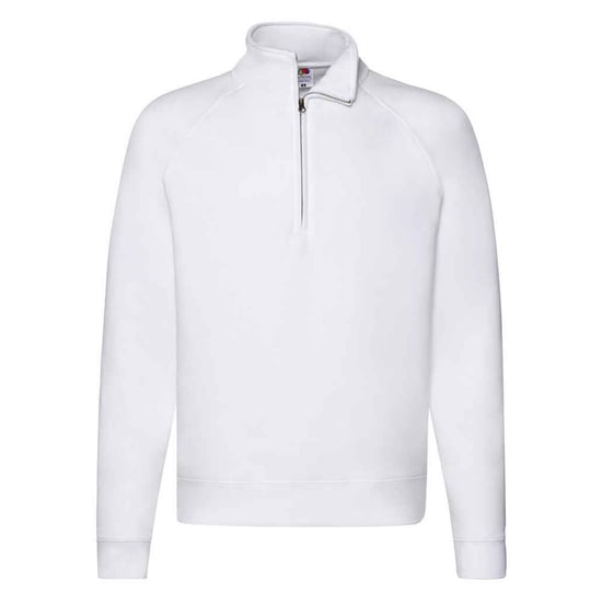 Fruit of the Loom - "Premium" Sweatshirt Reißverschluss für Herren (Weiß) - Image 1