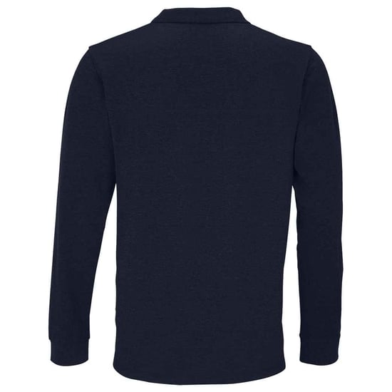 SOLS - "Planet" Poloshirt für Herren/Damen Unisex Langärmlig (Dunkelblau) - Image 2