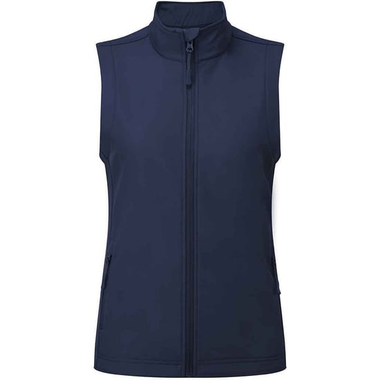 Premier Womens/Ladies Windchecker Gilet (Marine) - Image 1