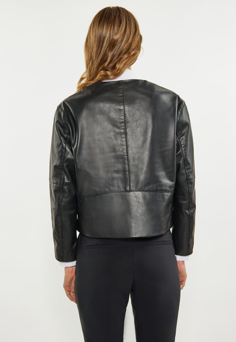 Dreimaster Jacke Damen schwarz - Image 4
