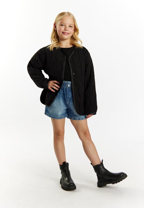 Dreimaster Steppjacke Mädchen Schwarz - Image 2