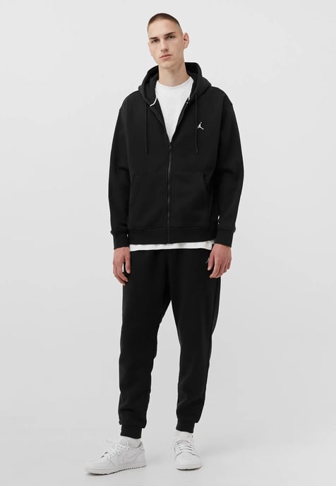 Nike Herren Jordan Brooklyn Fleece-Trainingsanzug in Schwarz - Image 1