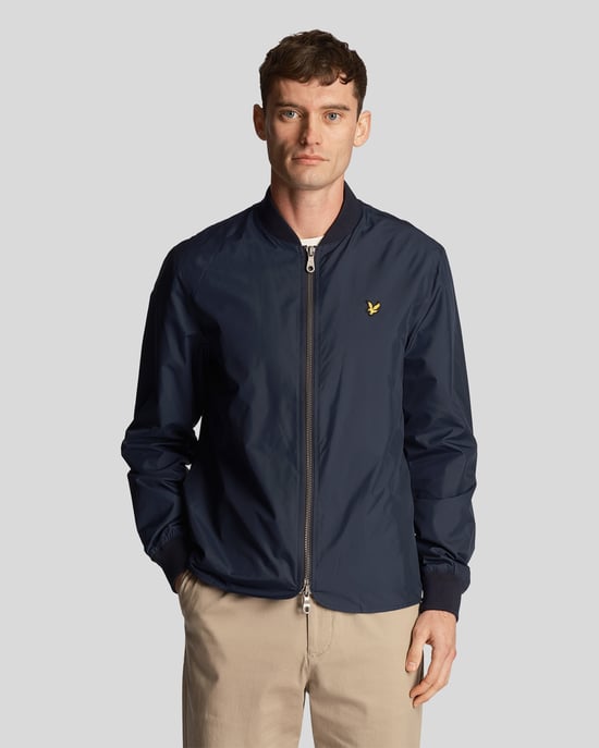 Herren-Bomberjacke von Lyle & Scott in Marineblau - Image 1