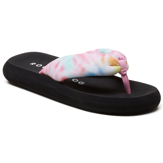 Rocket Dog Sunset Puff Tucker Textil Damen Pastell/Multi Flip Flops - Image 1