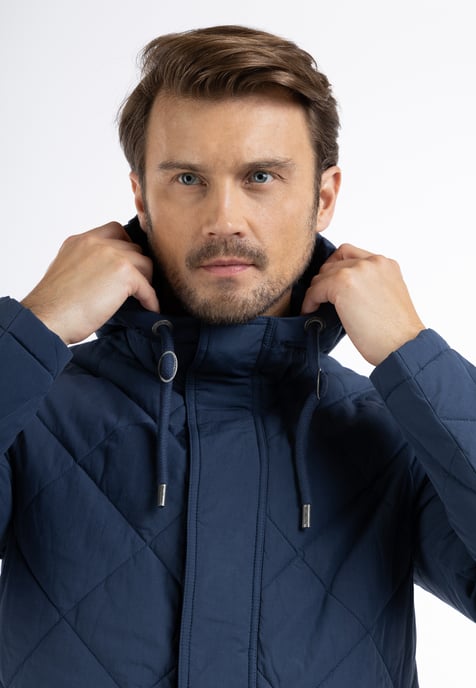 Dreimaster Übergangsjacke mit leichter Wattierung Herren dunkelmarin - Image 5