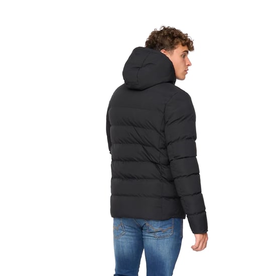 Crosshatch - "Kampleys" Steppjacke für Herren (Schwarz) - Image 2