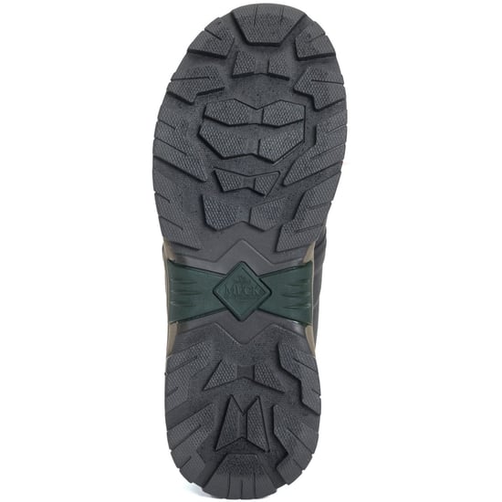 Muck Boots Apex Mid Zip Gummi Dunkelbraun Wellington Stiefel - Image 4