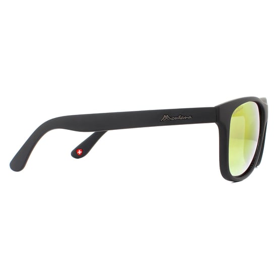 Montana Rectangle Unisex Schwarz Revo Rot Sonnenbrille - Image 4