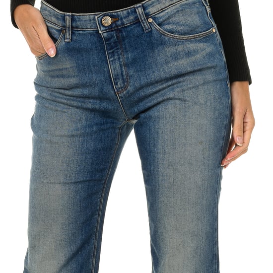Women's long stretch denim pants 6X5J85-5D0JZ