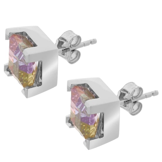 Orphelia Damen 925 Sterling Silber Ohrstecker - Silber CC-36 - Image 3