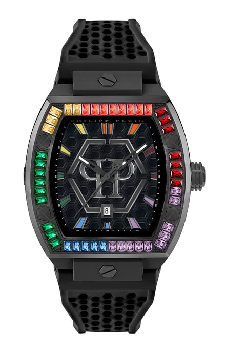 Philipp Plein The Hexagon Phantom Men's Black Watch PWPUA0324
