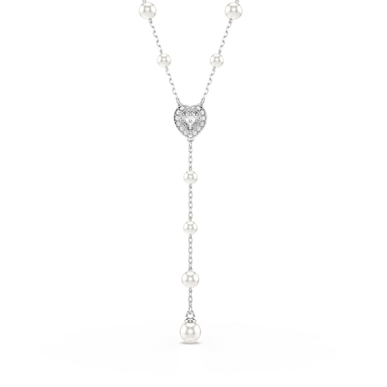 Swarovski 'Ss25 Capsule' Damen-Halskette aus Basismetall - Silber 5720855 - Image 1