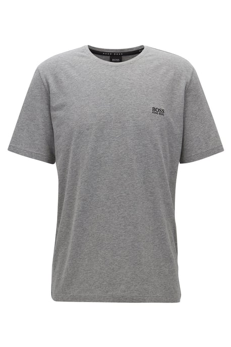 BOSS Bodywear Mix & Match Rundhalsausschnitt T-Shirt - Grau Melange - Image 1