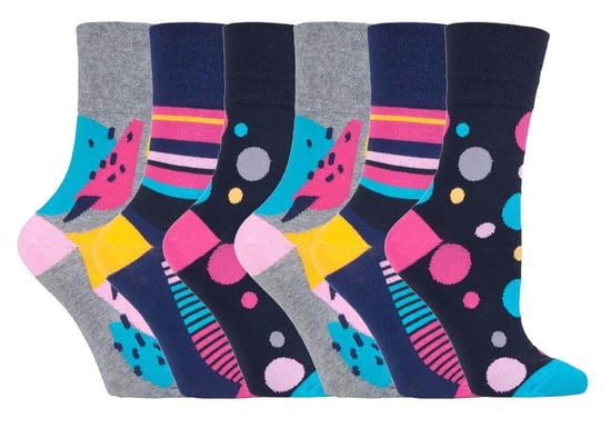 Gentle Grip - 6 Paar Damen Gentle Grip nicht elastische Socken - GG189 - Image 1