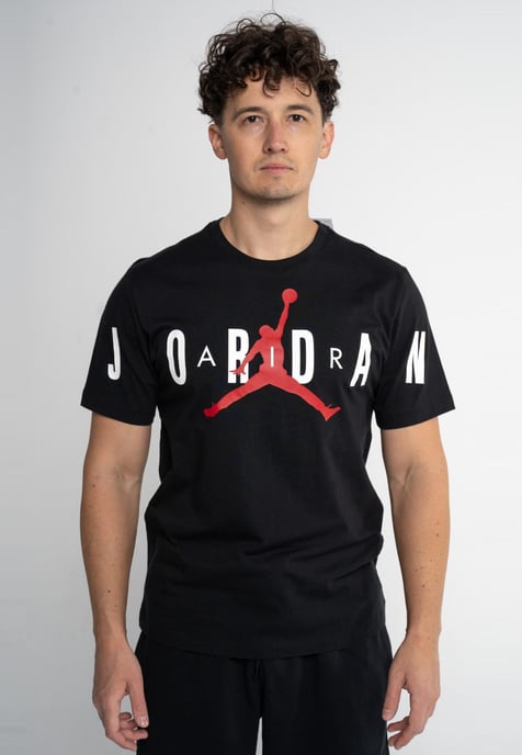 Nike Air Jordan Stretch-T-Shirt in Schwarz - Image 1