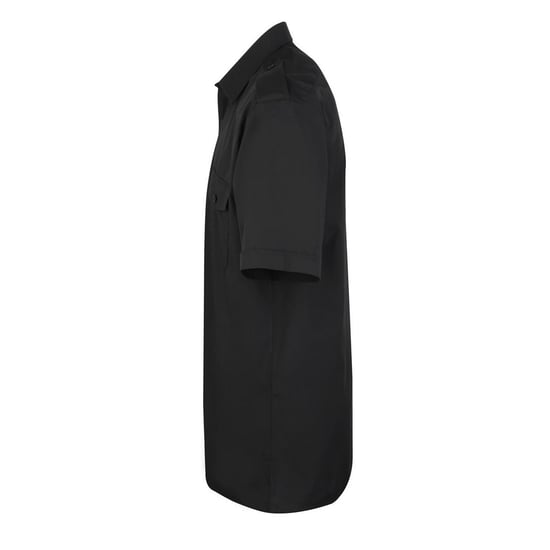 Premier - Pilotenhemd für Herren kurzärmlig (Schwarz) - Image 3