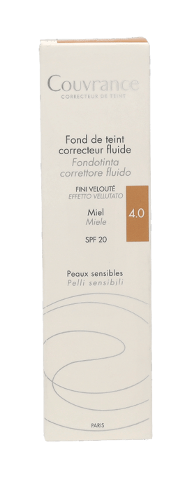 Avene Couvrance Fluid Foundation Corrector SPF20. - Image 2