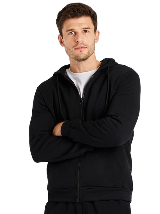 Kruze Herren Zip Up Hoodie Trainingsanzug - Image 3