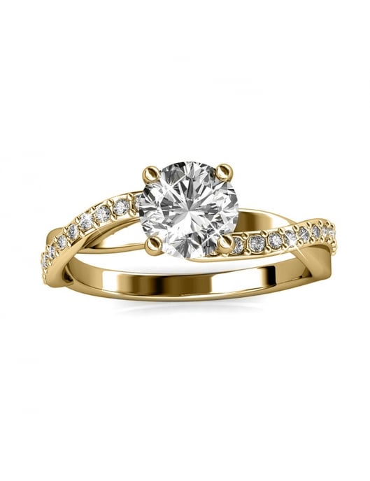 Eleanor Ring - Gold und Kristall - Image 4