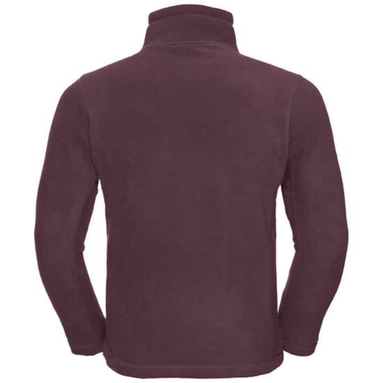 Russell Herren 1/4 Zip Outdoor Fleece Top (Burgund) - Image 2