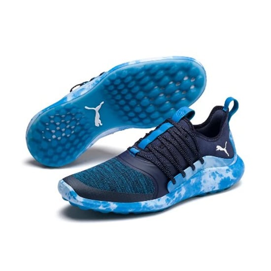 PUMA Ignite NXT  Lace-Up Blue Synthetic Mens Trainers 193399 01