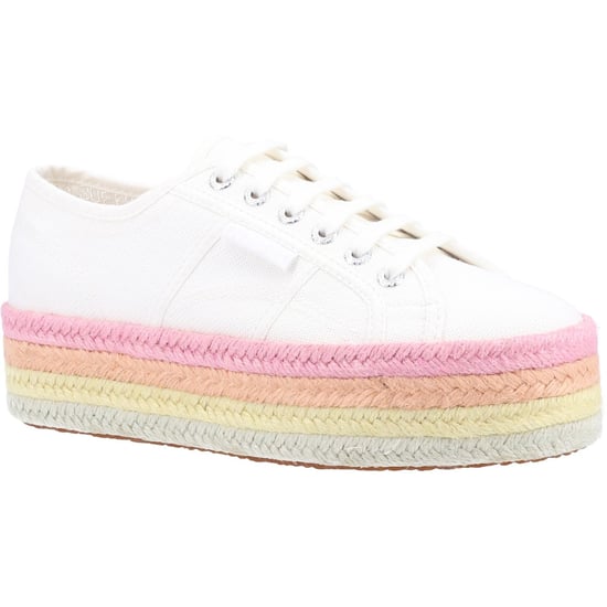 Superga 2790 Multicolor Rope 100% Baumwolle Damen Weiß/Candy Mehrfarbig Turnschuhe - Image 1