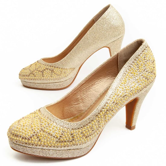 Montevita Heel Shoe Unne67 In Gold