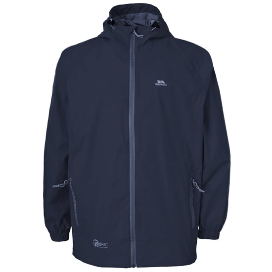 Trespass Adults Unisex Qikpac Packaway Waterproof Jacket (Navy)