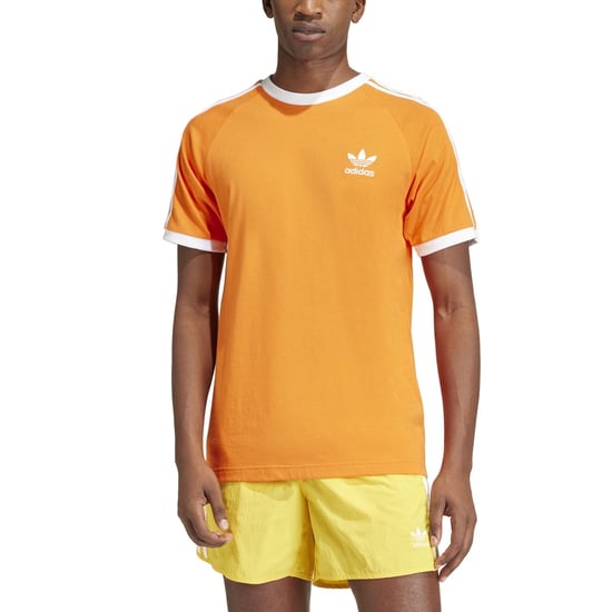 Men's adidas Originals Adicolor Classics 3-Stripes T-Shirt in Orange