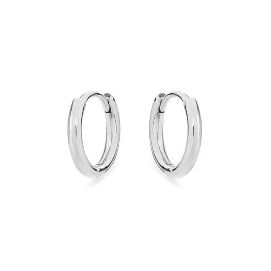 Luxenter Hoop-Ohrringe, 925 Sterling Silber edum mit rhodinierter Oberfläche - Image 2