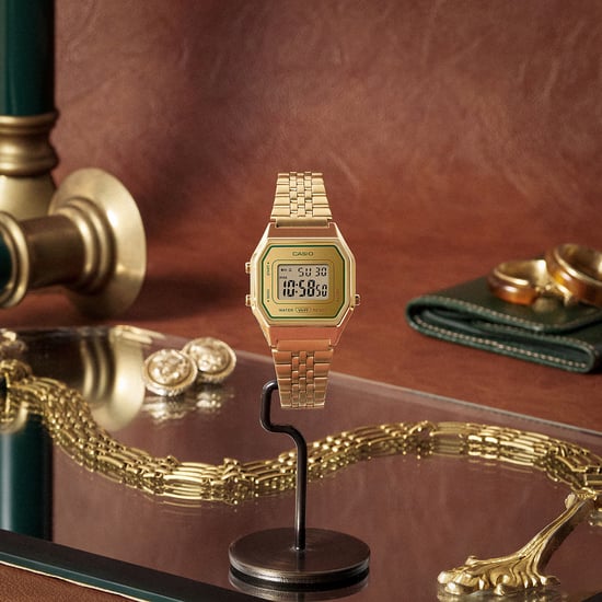Casio Casio Collection Vintage Damen Gold Uhr LA680WEGV-9AEF - Image 2
