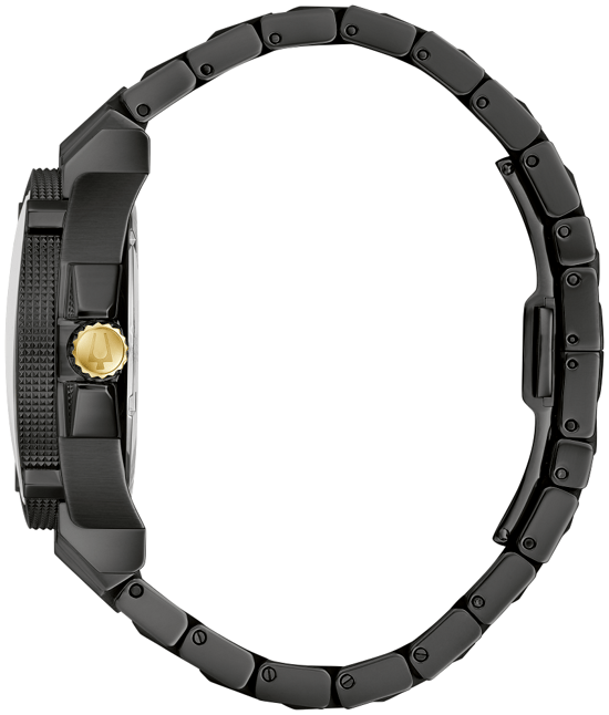 Bulova Precisionist Icon Herrenuhr Schwarz 98B408 - Image 2