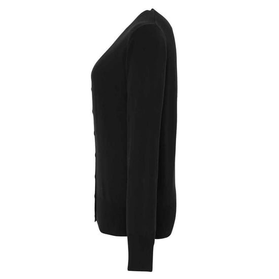 Premier - "Essential" Strickjacke V-Ausschnitt für Damen (Schwarz) - Image 3