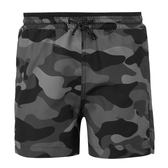 Regatta - "Skander III" Badeshorts für Kinder (Grau/Schwarz Tarnung) - Image 1