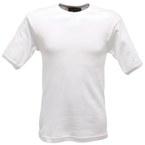 Regatta Herren Thermo-Unterwäsche Kurzarm-Weste / T-Shirt (Weiß) - Image 1