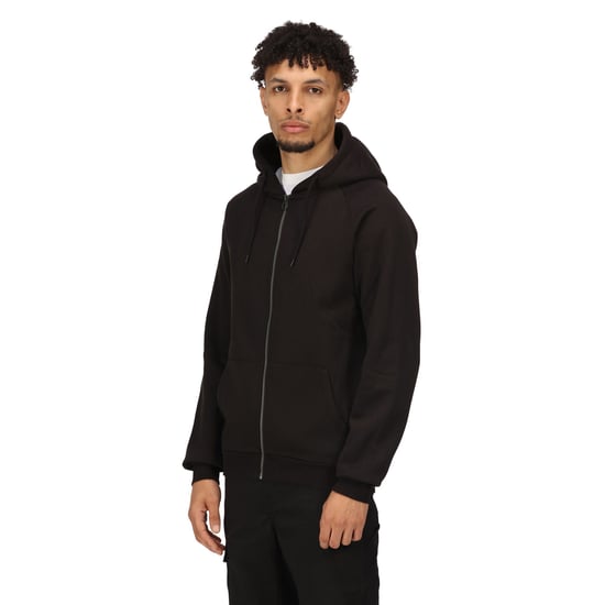 Regatta Mens Pro Full Zip Hoodie (Black)
