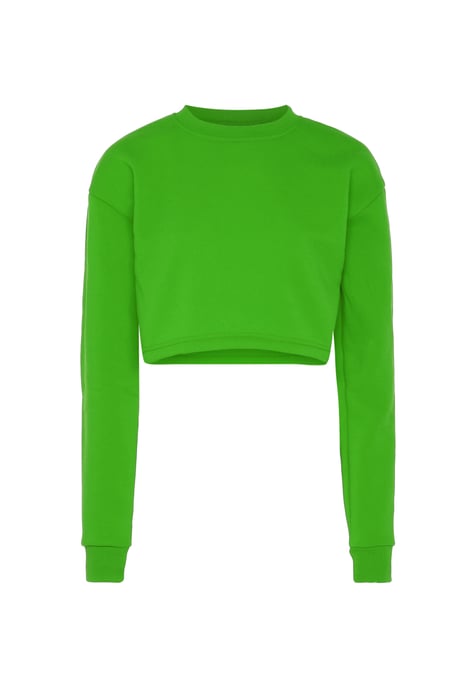 Mymo Sweatshirt Damen Saftiges Grün - Image 1