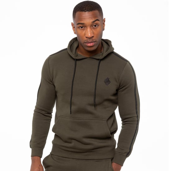 Gestreifter Herren Pullover Hoodie - Image 1