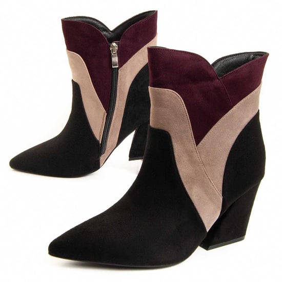 Montevita Heel Ankle Boot Mila In Black