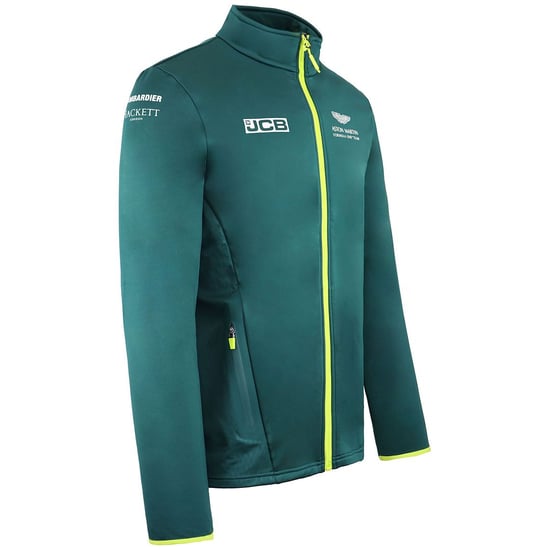 Grüne Softshelljacke für Damen des offiziellen Aston Martin F1-Teams - Image 1