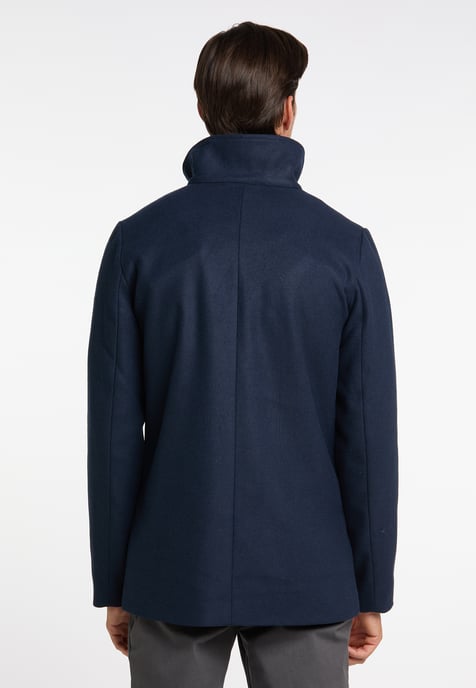 Dreimaster Übergangsjacke aus Wollgemisch Herren Nachtblau - Image 3
