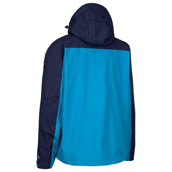 Trespass Mens Curbridge TP75 Waterproof Jacket (Bondi Blue)
